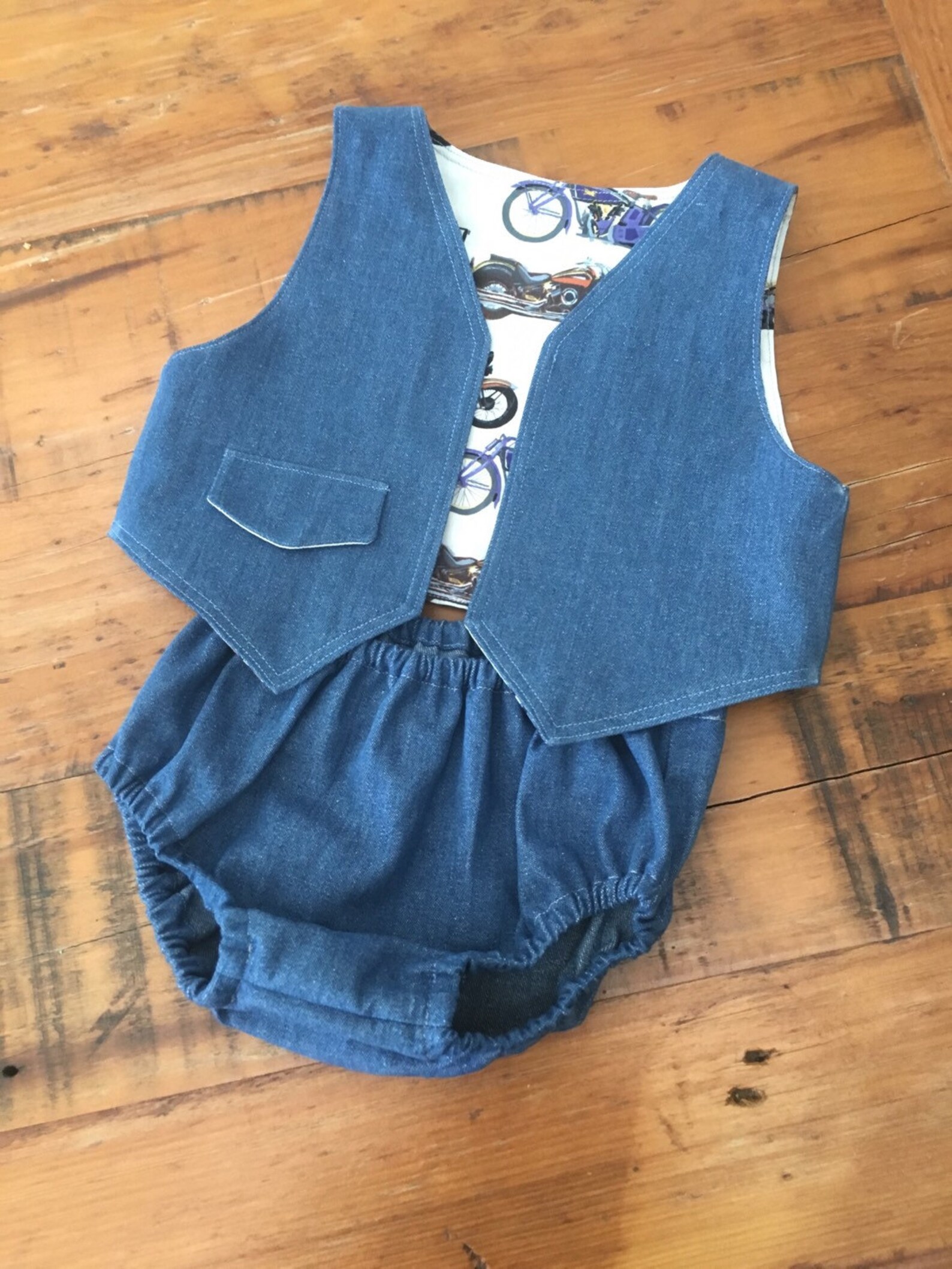 Baby Boy Western Vest Set / Baby Boy Country Western Style / Boys First