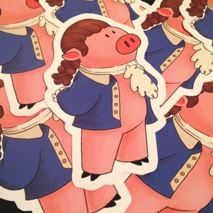 HAM-ilton 3.5" Vinyl Stickers