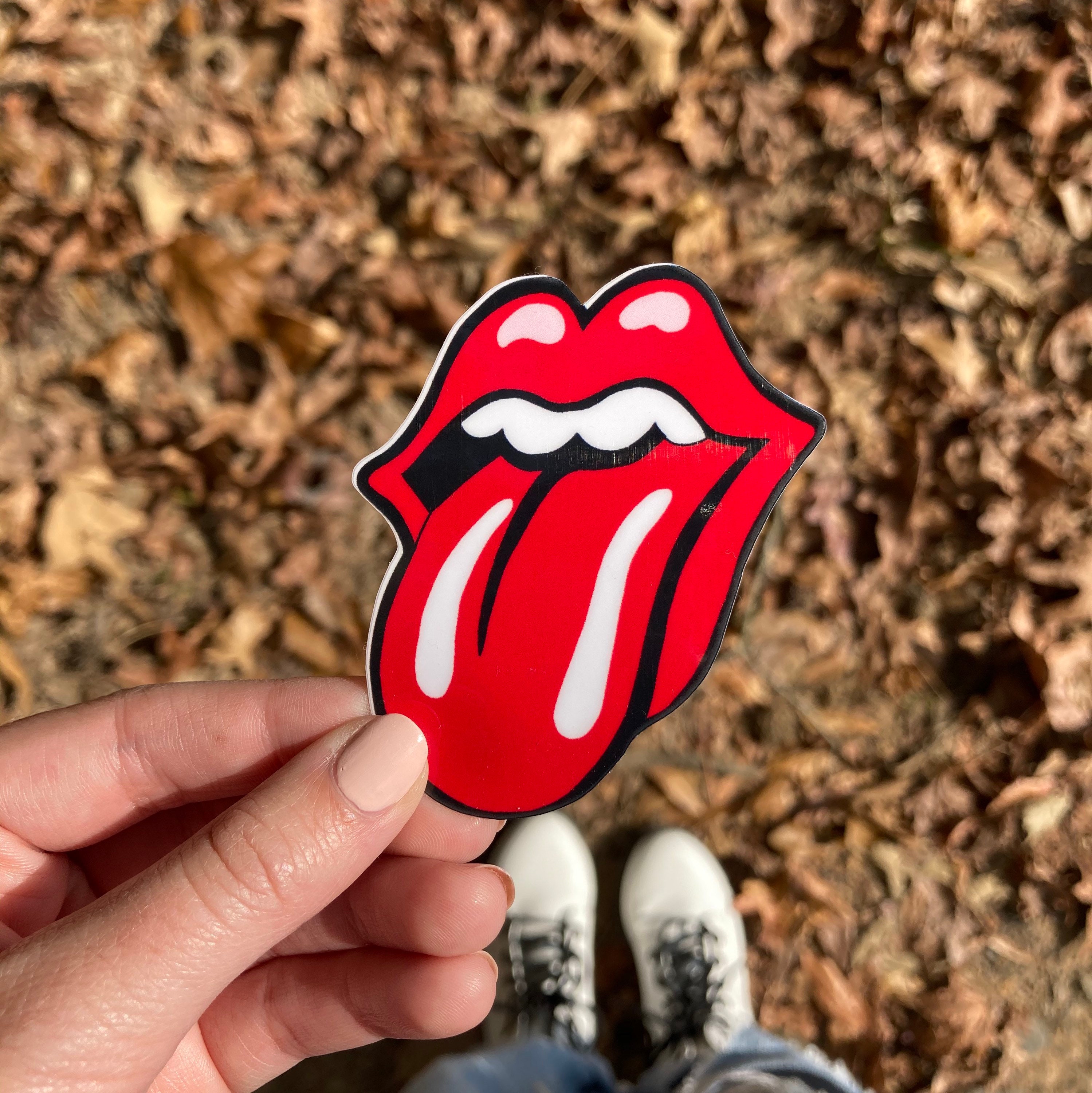 Rolling Stones Tongue Sticker | Etsy
