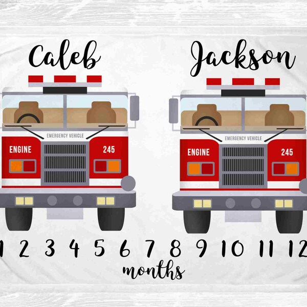 Fire Truck Bedding Twin Etsy