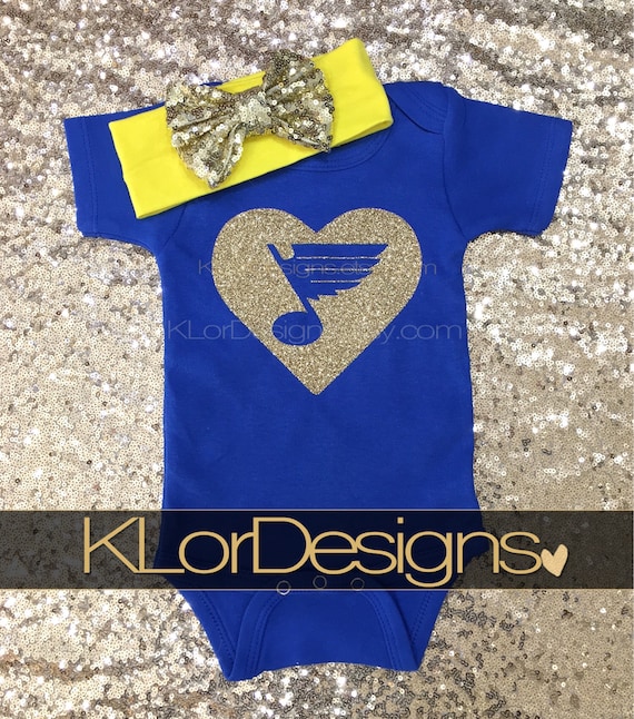 st louis blues baby jersey