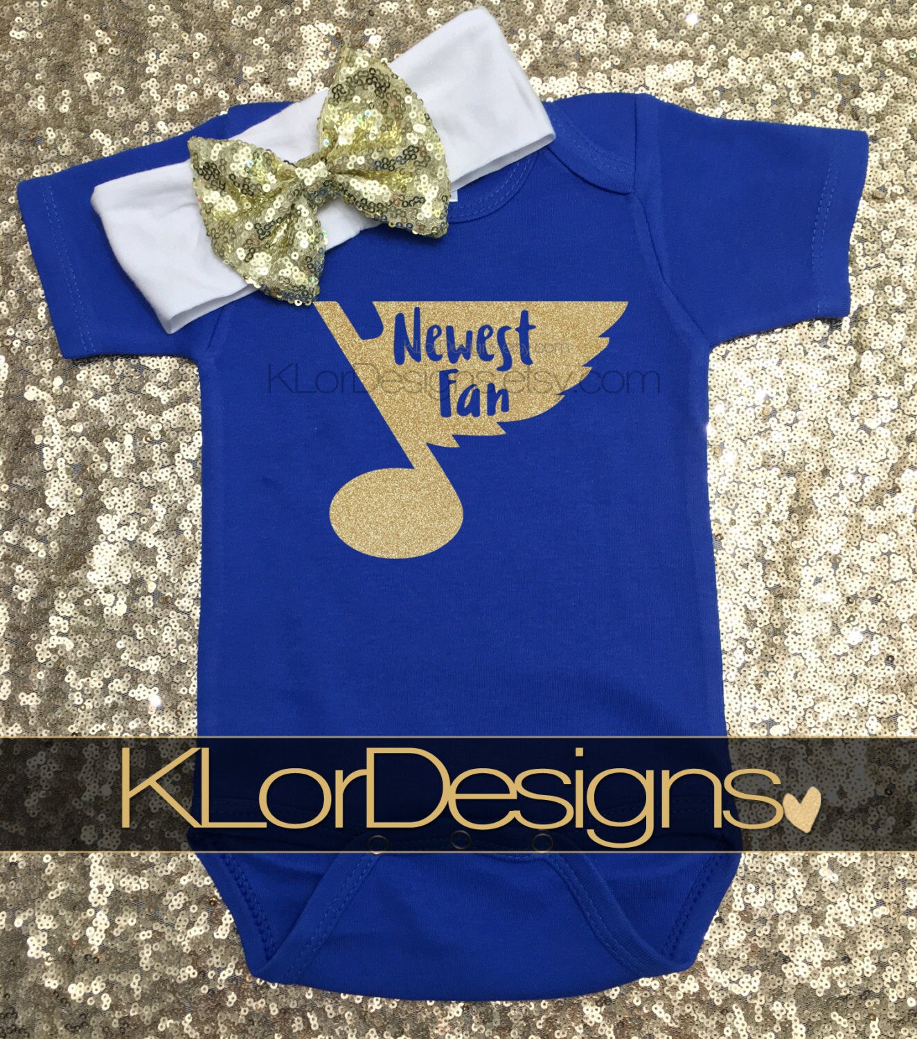 St. Louis Blues baby Newest Blues fan St. Louis Blues gift | Etsy
