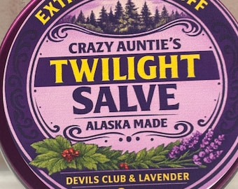 Devil's Club Salve with Lavender - Wildcrafted Alaskan Herbal Balm