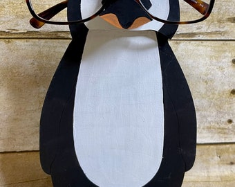 Penguin eyeglass holder