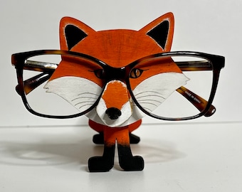 Fox eyeglass holder