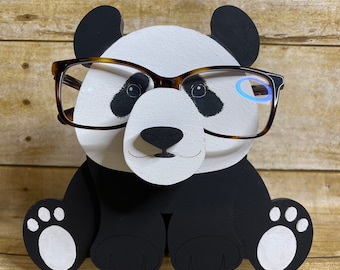 Panda eyeglass holder
