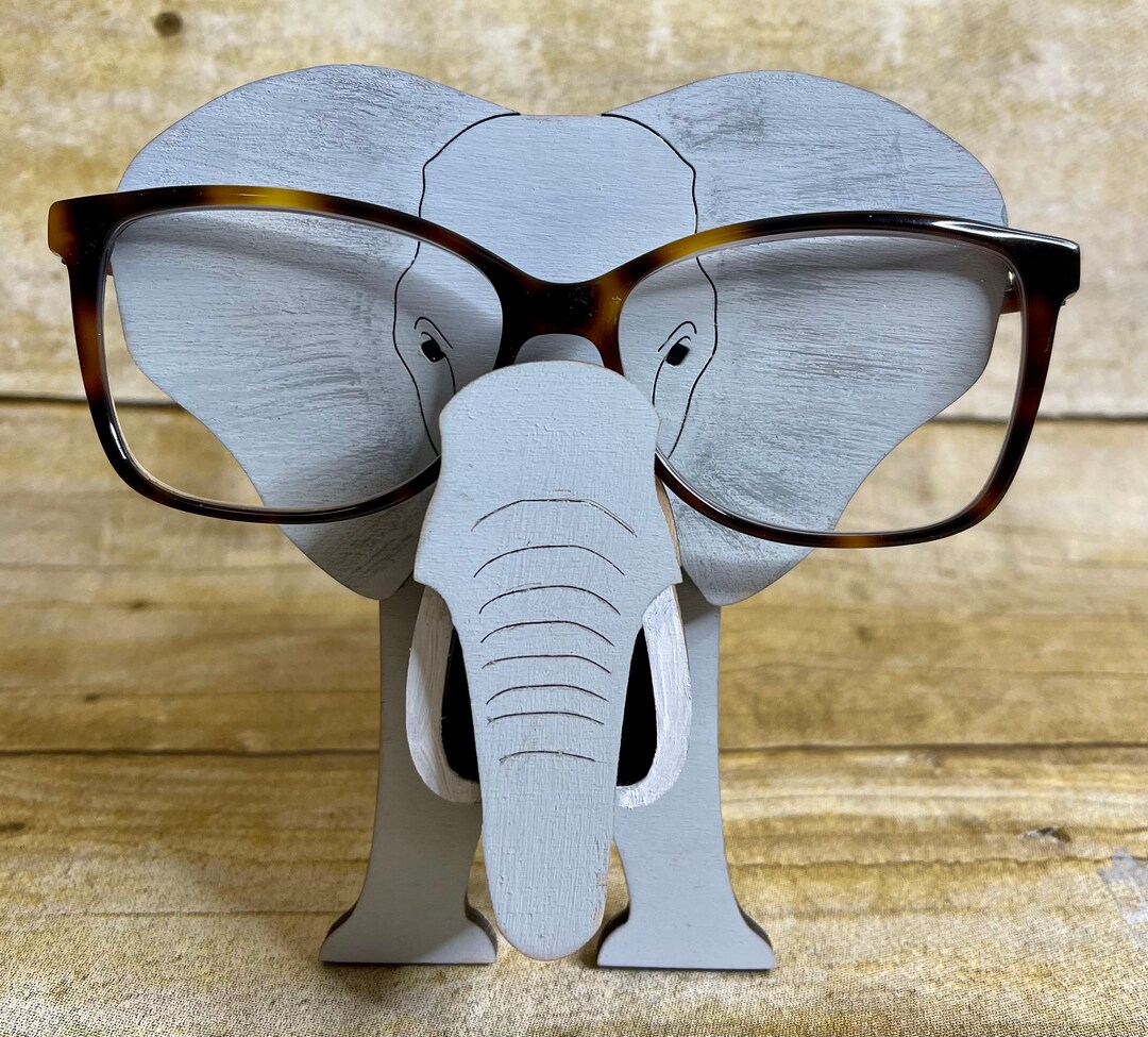 Elephant Eyeglass Holder Etsy