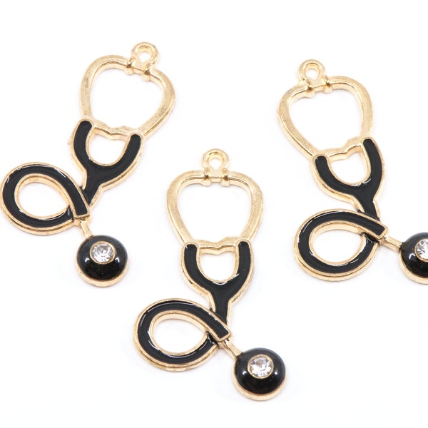 Rhinestone Enamel Etsy