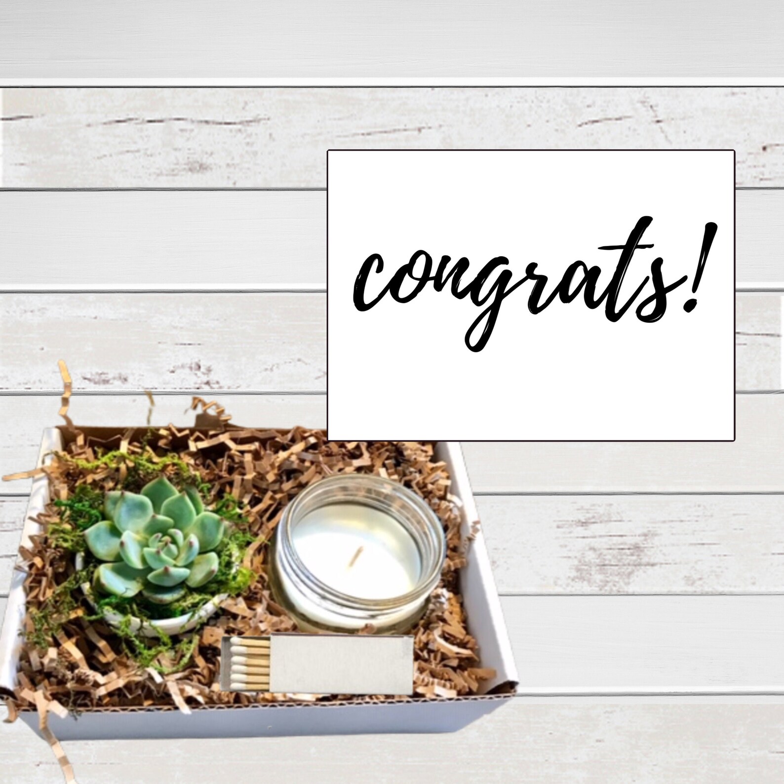 Congratulations Gift Box Etsy