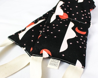 Weighted Neck Wrap: Cotton Linen Hot Cold Therapy Pillow