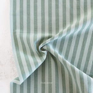 Fableism Supply Wovens Fabric, Sun Stripes Splash, Cotton Quilting Cut to Size, Modern Quilter&#39;s Weight