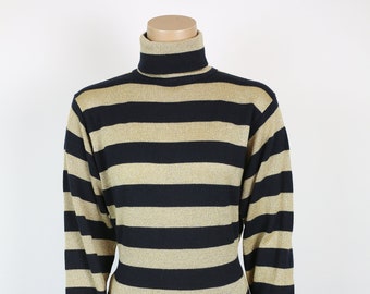 Vintage 1990s 90s Emporio Armani Merino Wool Sweater Top - Made in