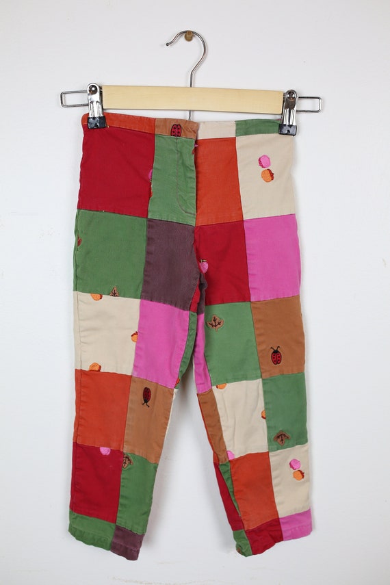Vintage 90s PATCHWORK LILLY PULITZER Pants childre