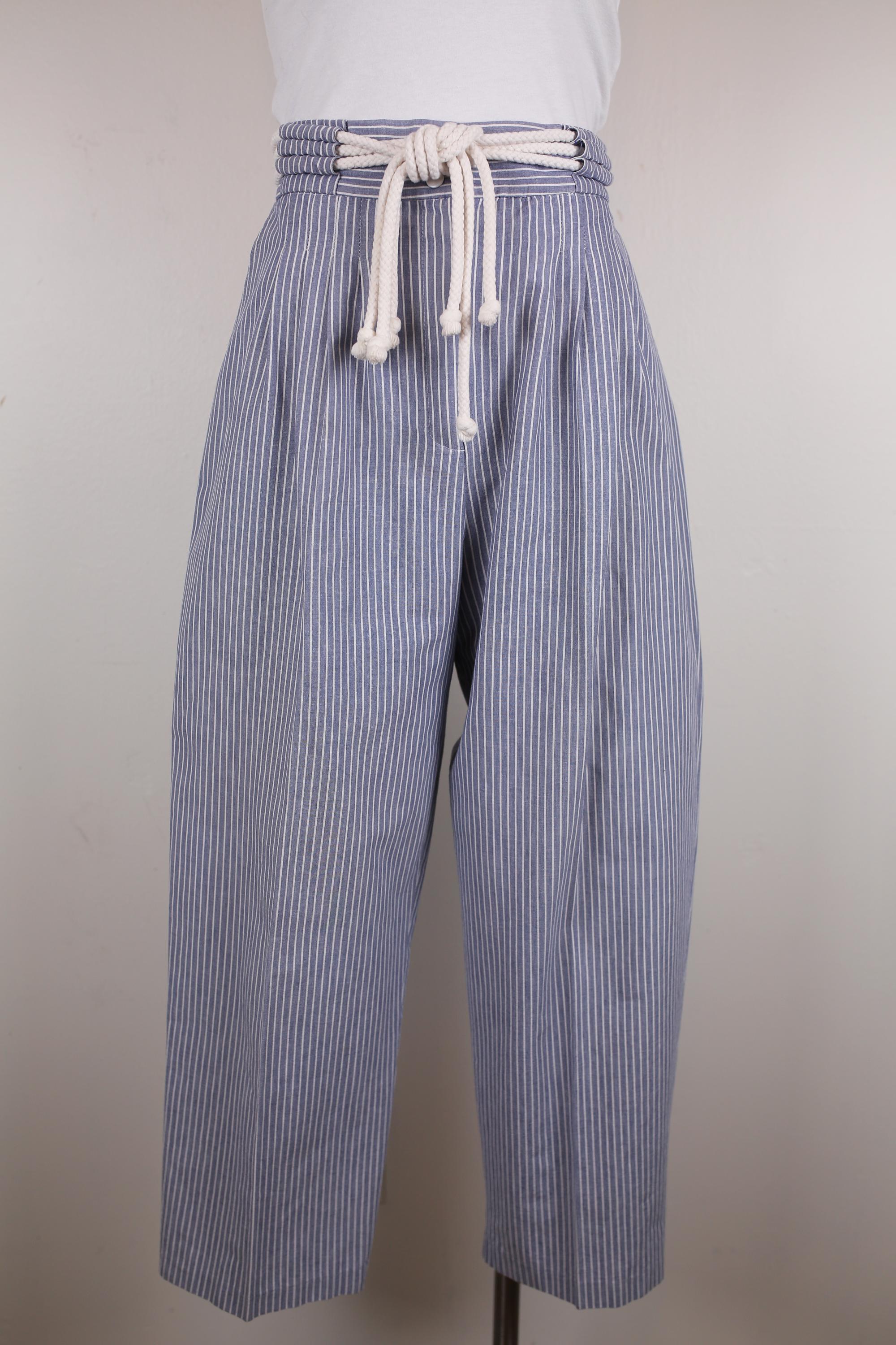 パンツ 90s archive GLENOVER stripe Slacks pants 90s Vintage LA Classe High Waist Glen Plaid Trouser Pant
