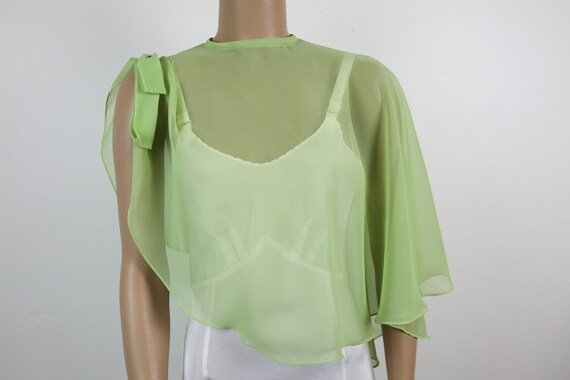 lime green shawl