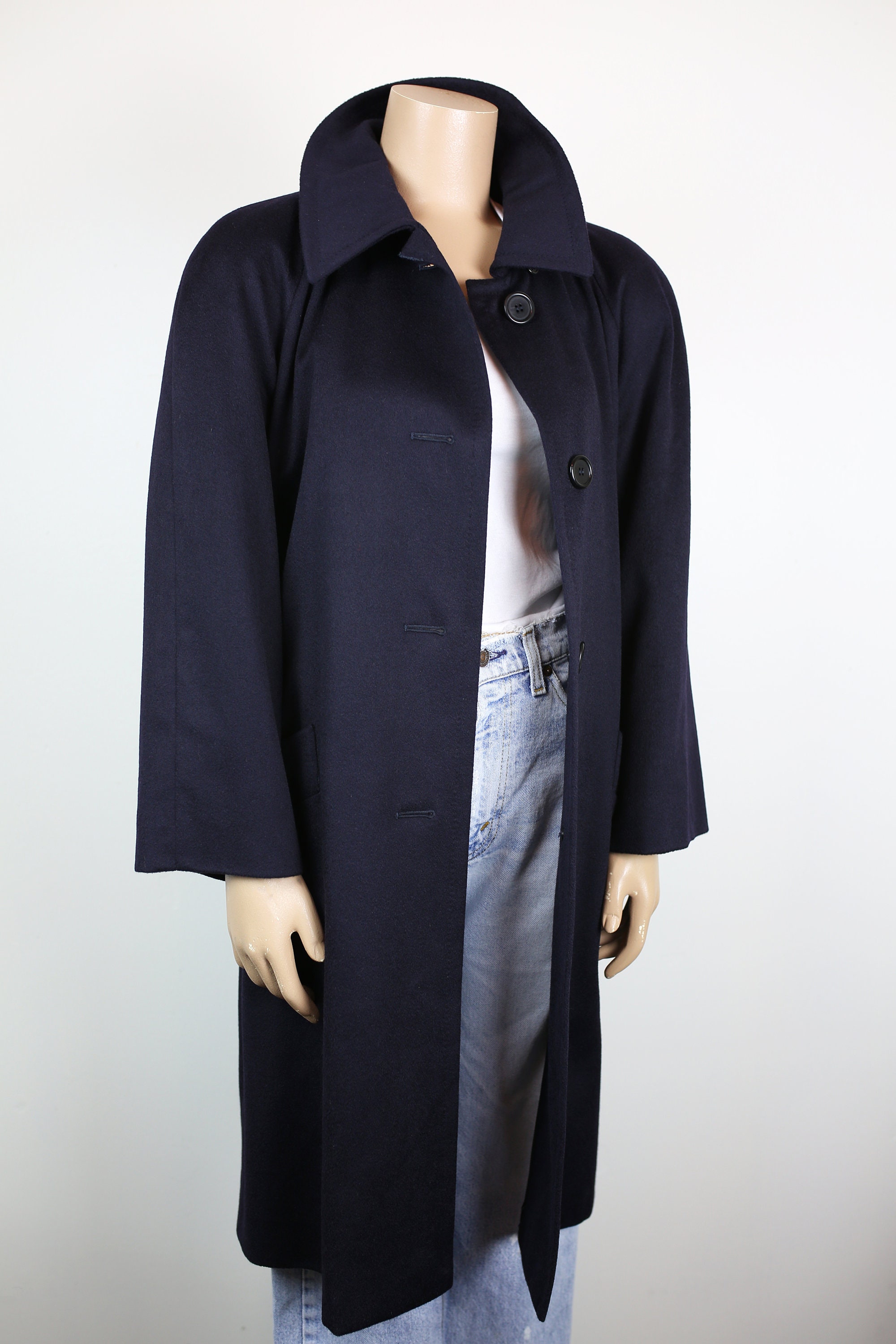 70s 80s Aquasqutum Cashmere Cardigan OG