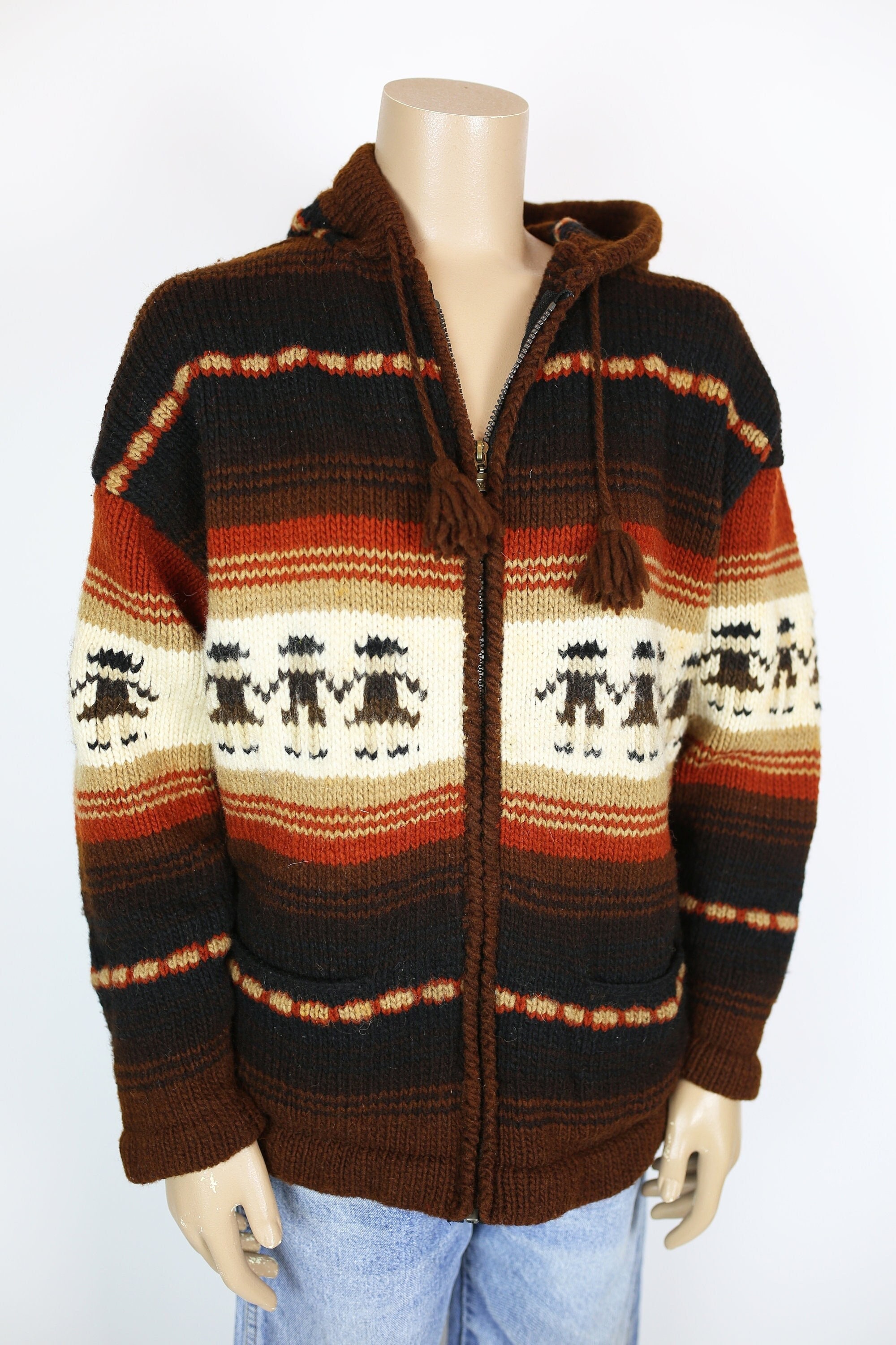 Ecuador Wool Sweater - Etsy