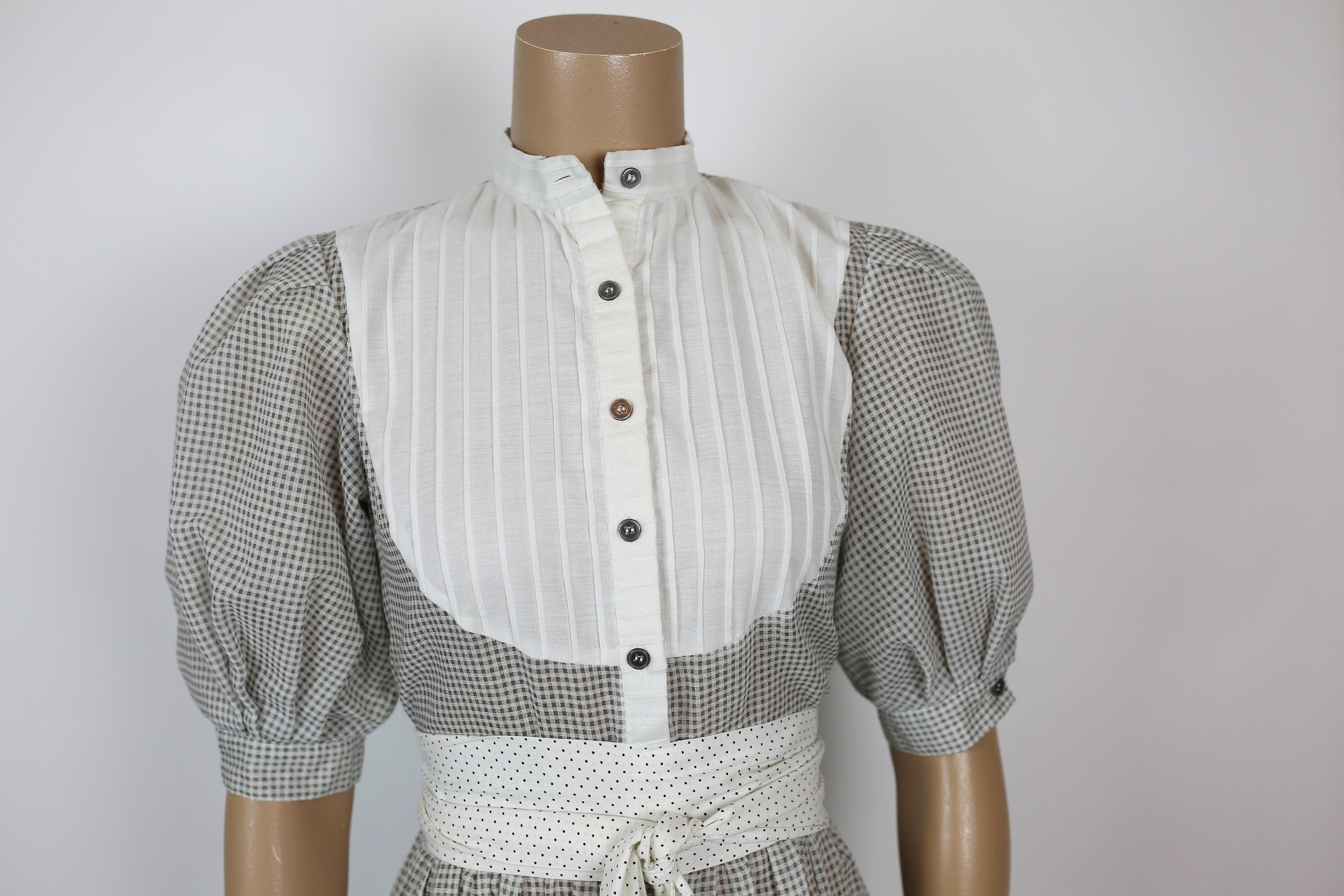 Kay unger 2025 gingham dress