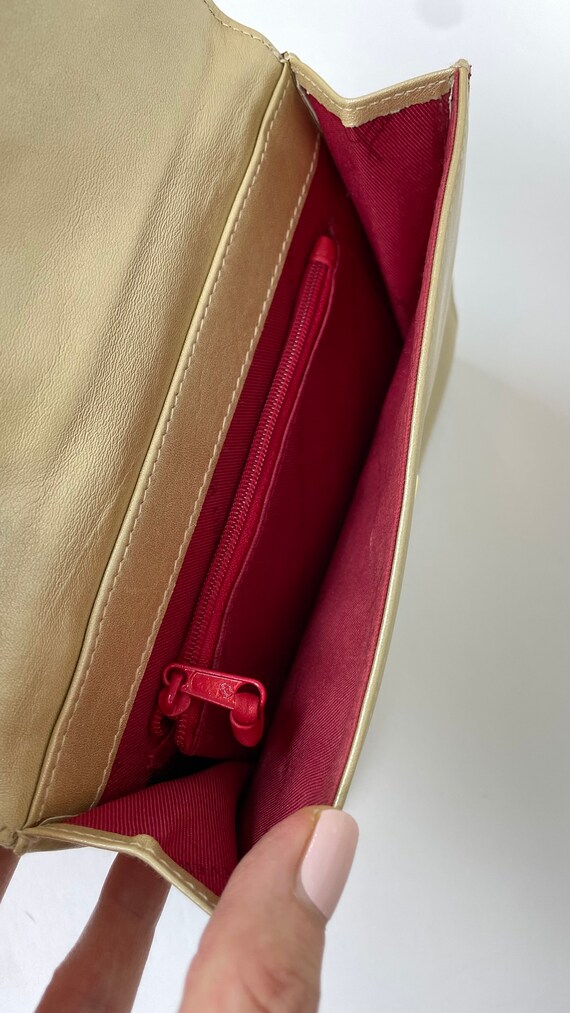 80s FRED HAYMAN CROSSBODY purse chain strap leather m… Gem