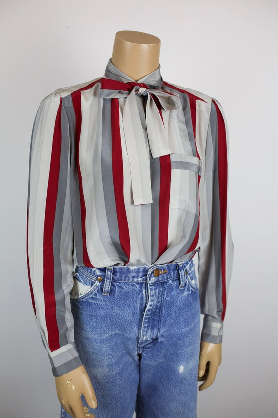 Vintage Louis Feraud Contaire Silk Blouse