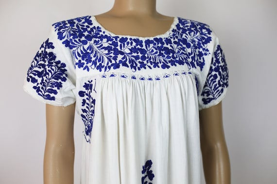 MEXICAN EMBROIDERED DRESS cotton
