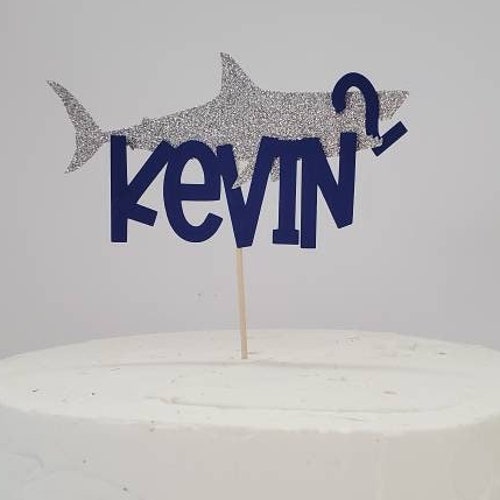 Printable Cake Topper Shark Birthday Party - Etsy