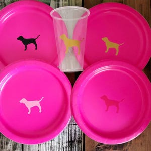 Victoria secret cups Etsy