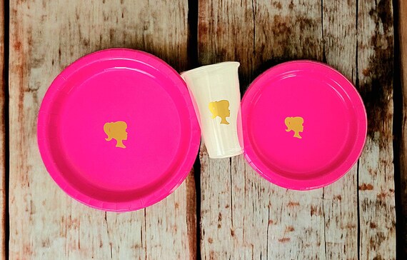 Fuschia 2024 paper plates