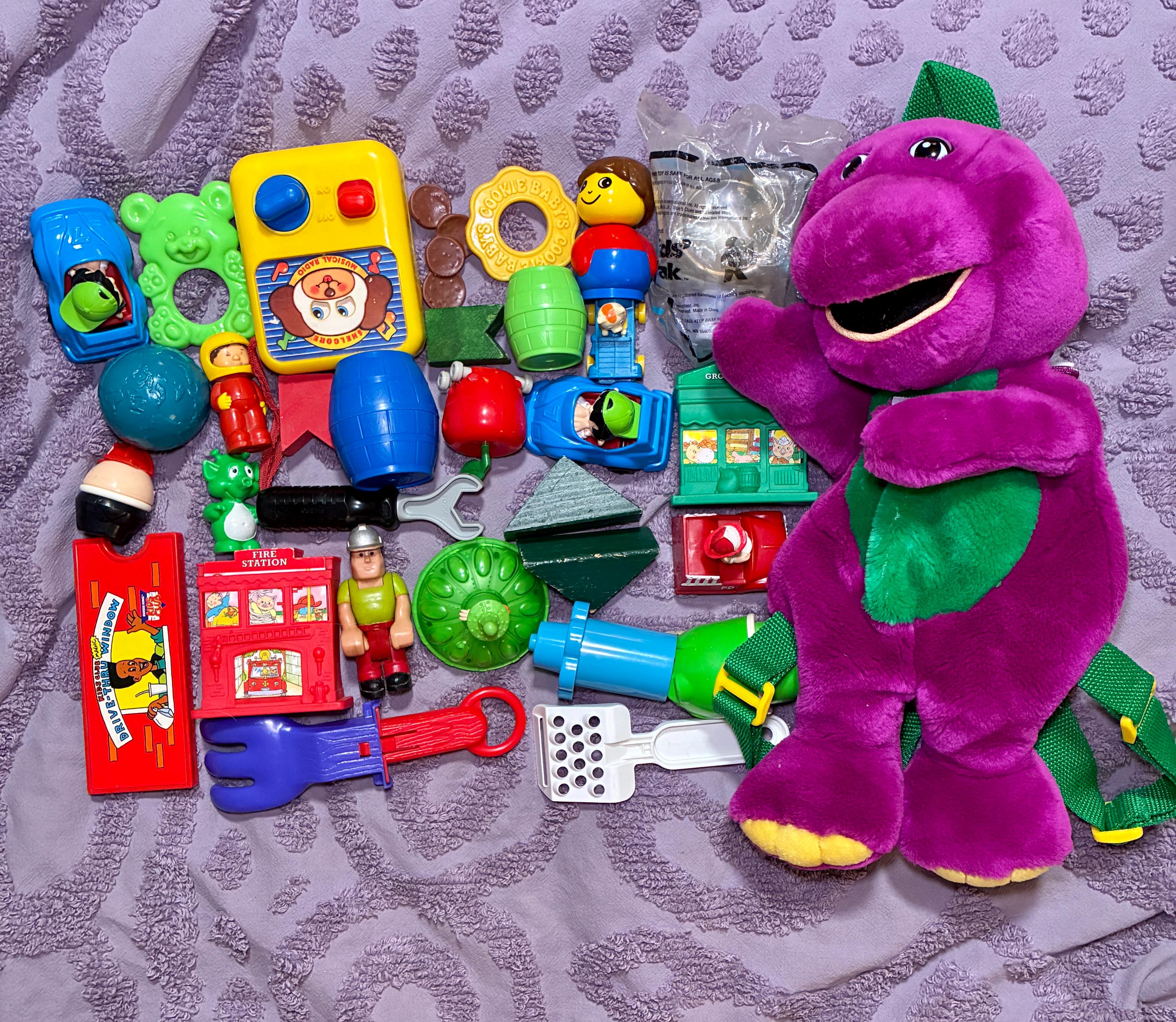 Fisher Price Barney - Etsy