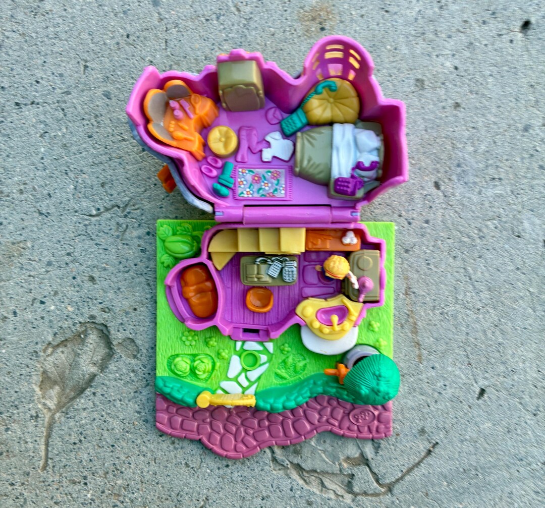 NOW 50% OFF! Vintage Polly Pocket Rabbit House Compact 1994 – With One ...