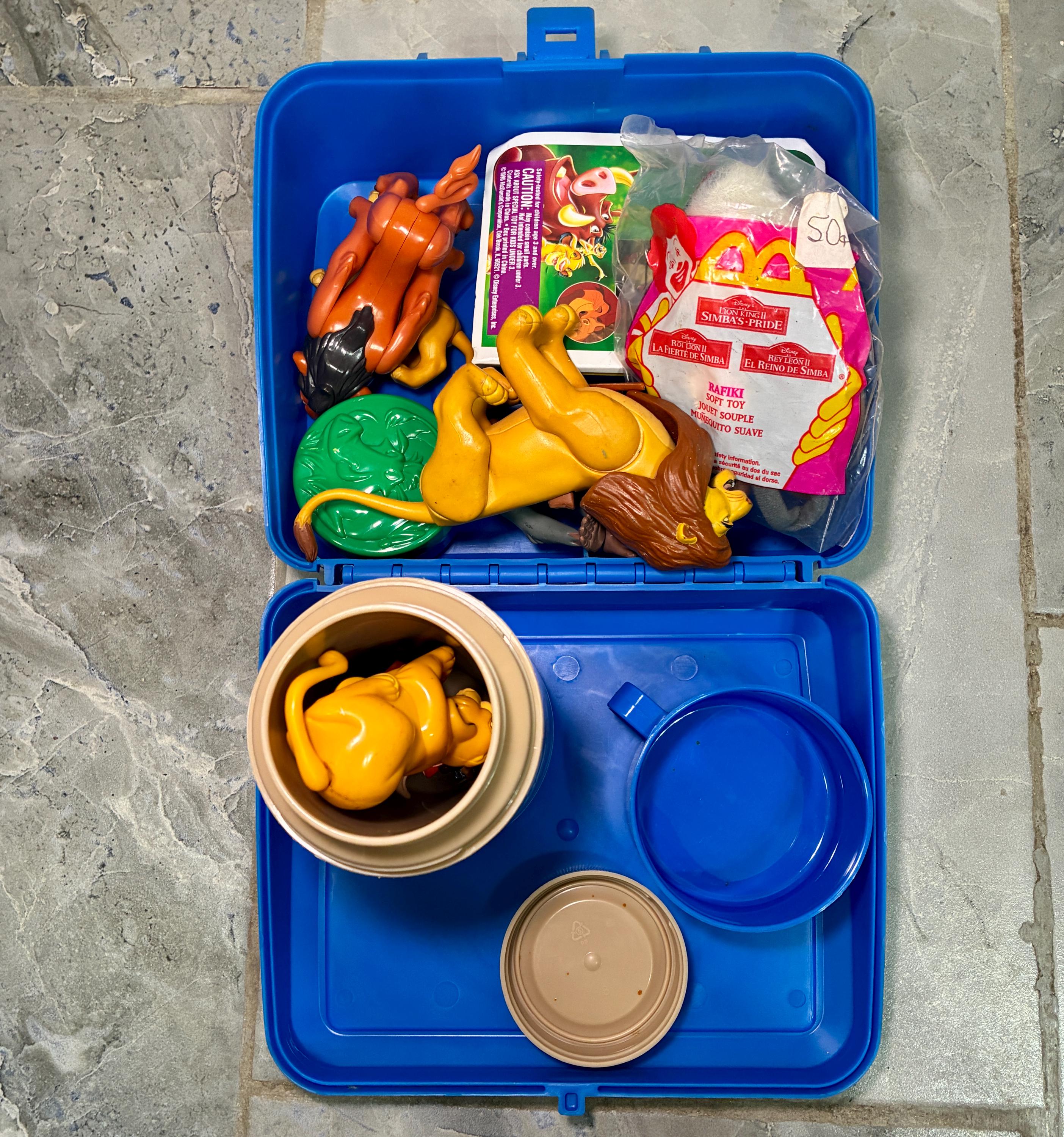 HUGSIDEA Lunch Bag Mit Löwen-Print – Leichte Brotdose Für Kinder & Erwachsene