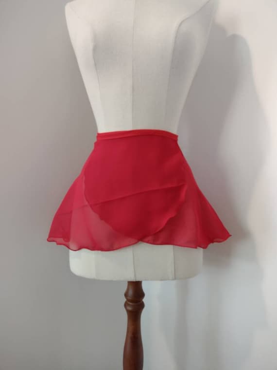 Youth red outlet skirt