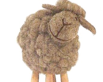 WOOL SHEEP / SHEEP ... in light brown / beige :))