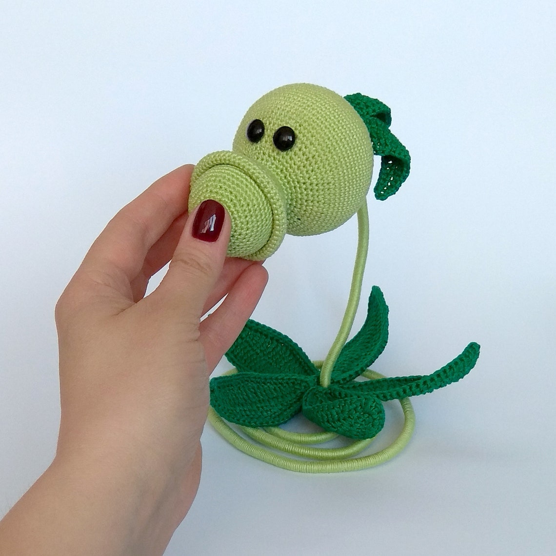Plants vs zombies Plush toys Peashooter PvZ Gamers gifts for | Etsy