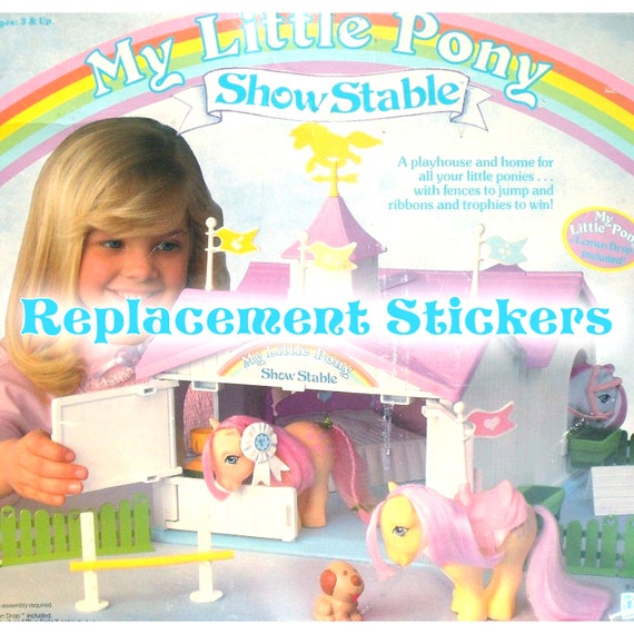 vintage my little pony stable