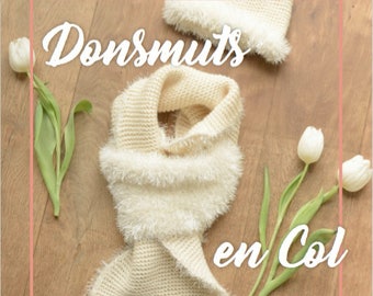 SALE Bontmuts met omslagsjaal