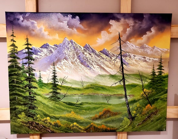 Almost Every Original Bob Ross Painting Lives in a Virginia Office