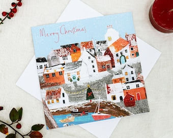 Snowy Crail Christmas Card