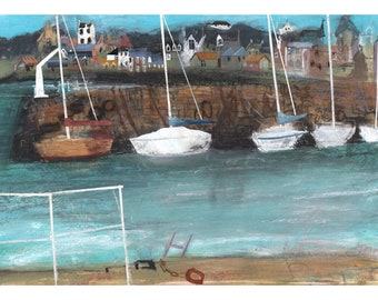 South Queensferry Harbour Print