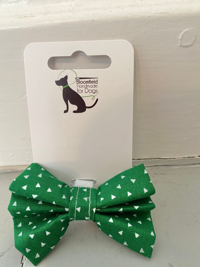 Christmas dickie bow for dog collar Etsy