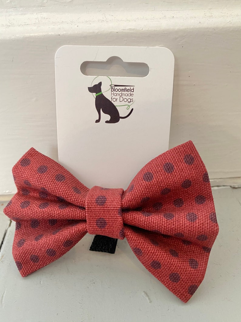 Christmas dickie bow for dog collar Etsy