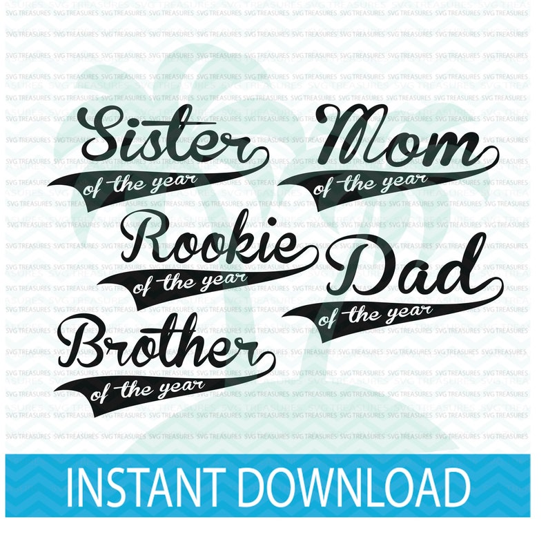 Download Rookie of the year svg Rookie DXF baseball svg birthday | Etsy