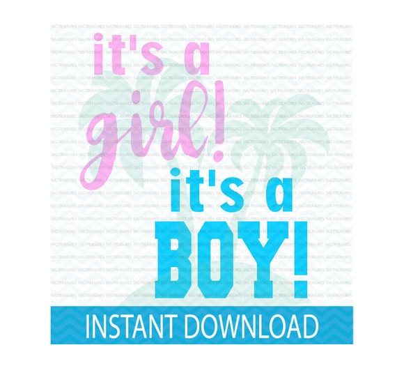 Download Gender Reveal Baby Announcement Svg Png Files For Cricut And Etsy