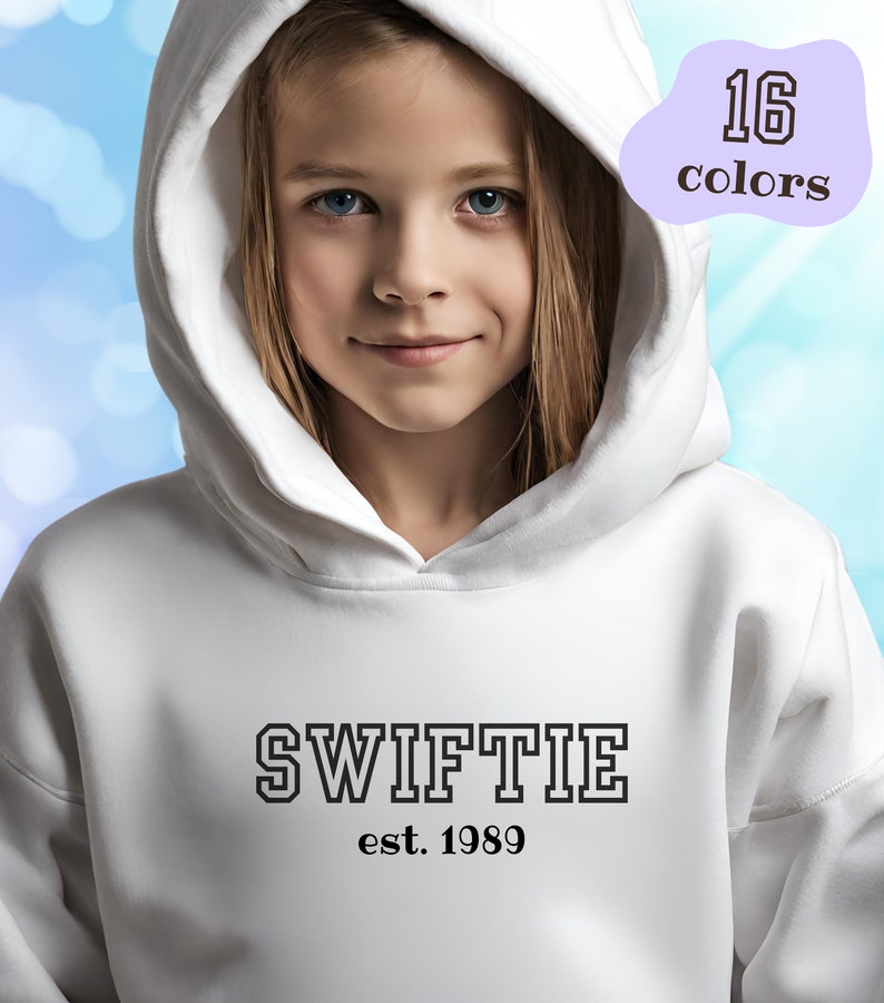 Swiftie Youth Hoodie, Taylor Swift Sweatshirt, Swiftie Kid Shirt, Swiftie Merch, Taylor Swift