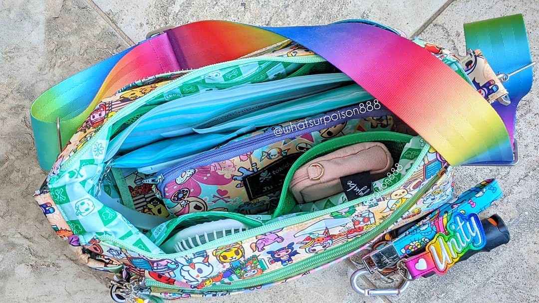 PREORDER - Exclusive KandK Design Rainbow Gradient Messenger Strap - …