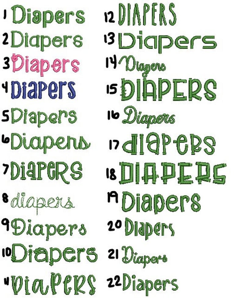 Made to PRE Order Vinyl & Print Bag Organizing Tags Labels Etsy