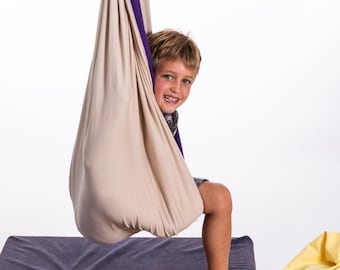 Balançoire pour enfants, cadeau de Noël pour les enfants, cadeau de jouet, cadeau d’anniversaire pour tout-petits, balançoire thérapeutique, balançoire intérieure, balançoire sensorielle, chaise hamac, hamac pour enfants