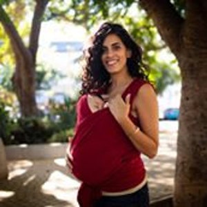 Portabebés, portabebés, regalo único de baby shower, regalo para recién nacidos, regalo para mamá nueva, ropa de maternidad, cabestrillo moderno, envoltura de bebé