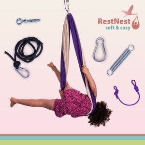 Cadeau pour 6 ans, Cadeau pour 5 ans, Cadeau pour 4 ans, Salle de sport pour enfants, Salle de jeux, Aire de jeux intérieure, Balançoire pour enfants, Balançoire sensorielle, Chaise suspendue, Hamac