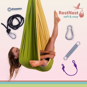 Kids Swing, Toy Gift, Birthday Gift for Toddler, Unique Kids Birthday Gift, Kids Room Decor, Sensory Swing, Indoor Swing, Therapy Swing
